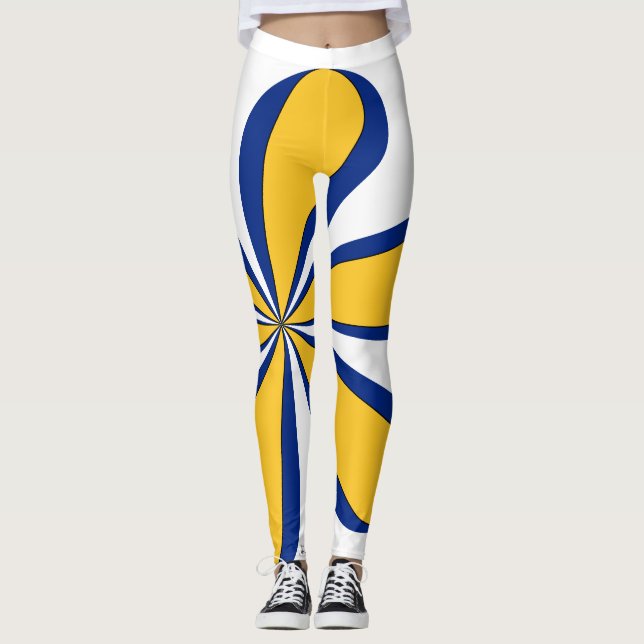 Barbados Color Leggings (Front)