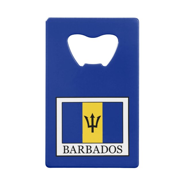 Barbados Credit Card Bottle Opener (Front)