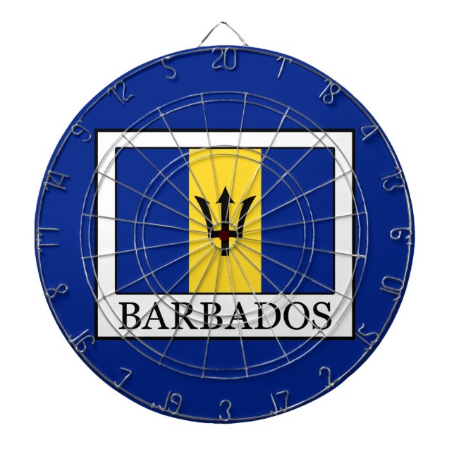 Barbados Dart Board (Front)