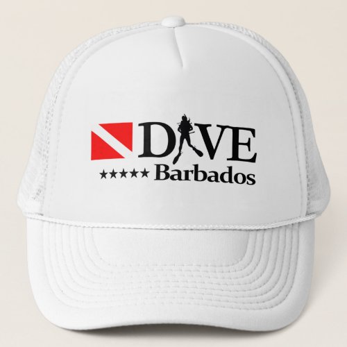 Barbados DV4 Trucker Hat