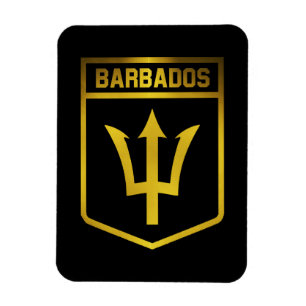 Barbados Emblem Magnet