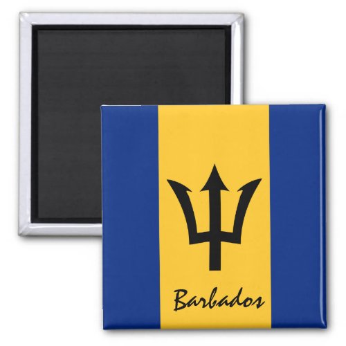 Barbados flag  America holidaysports fans Magnet