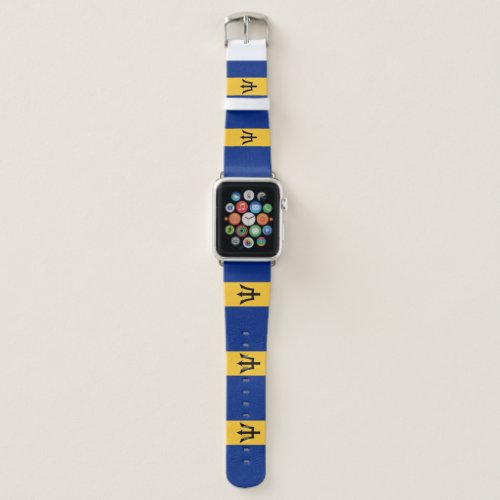 Barbados Flag Apple Watch Band