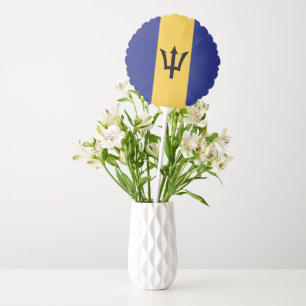 Barbados flag balloon