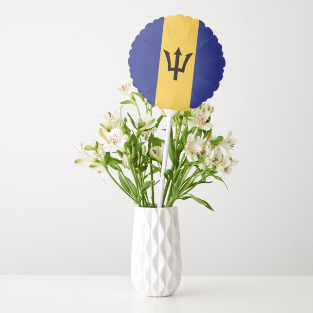 Barbados flag balloon (Vase)