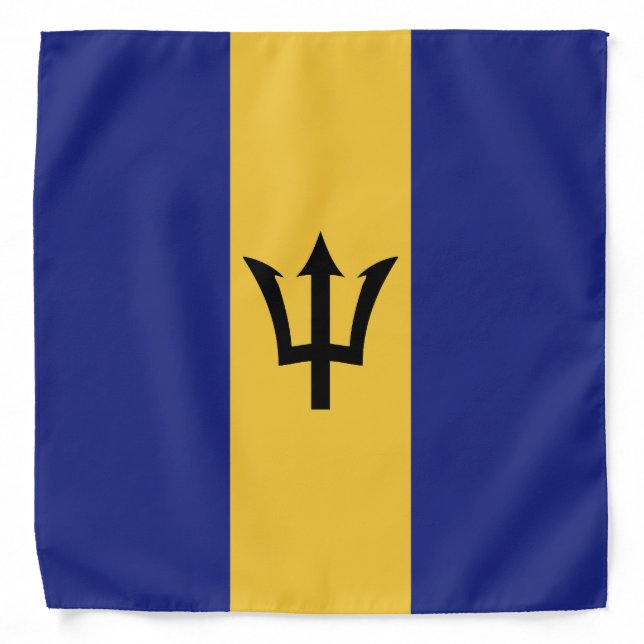 Barbados flag bandana (Front)