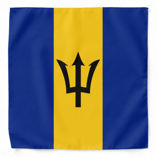 Barbados  Flag Bandana