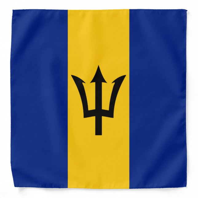 Barbados  Flag Bandana (Front)