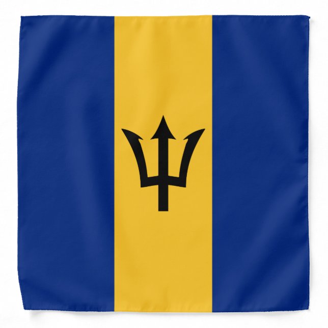 Barbados Flag Bandana (Front)