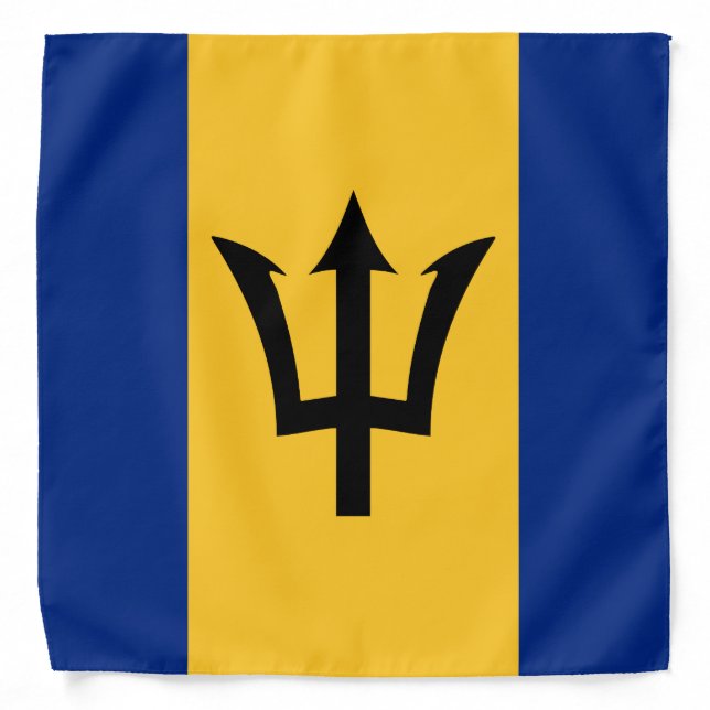 Barbados Flag Bandana (Front)
