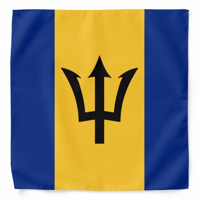 Barbados Flag Bandana (Front)