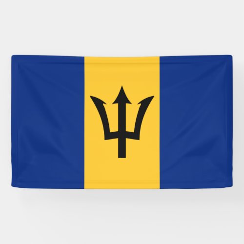 Barbados Flag Banner