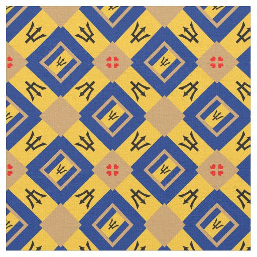 Barbados Flag & Barbados Trendy Fabric fashion