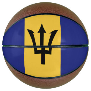 Barbados flag basketball