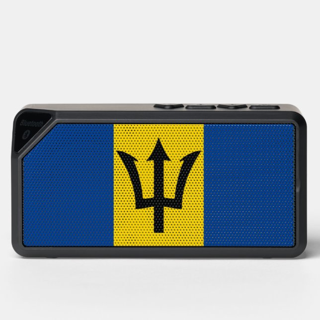 Barbados Flag Bluetooth Speaker (Front)