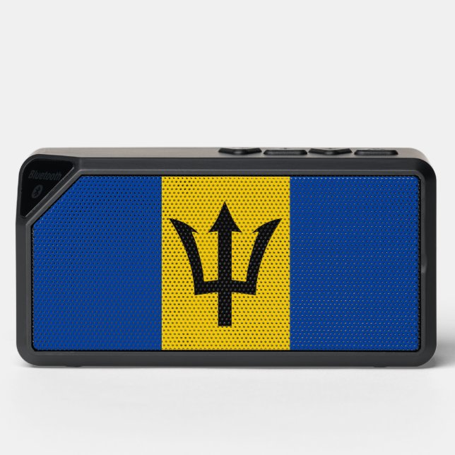 Barbados Flag Bluetooth Speaker (Front)