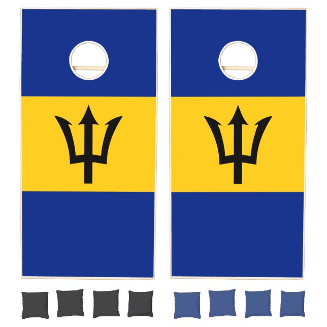 Barbados  Flag Cornhole Set (Set)