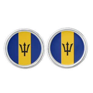 Barbados  Flag Cufflinks