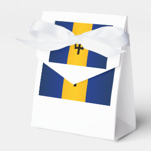 Barbados Flag Favor Boxes