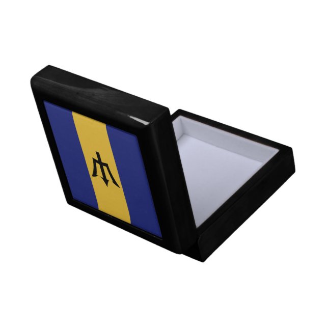 Barbados flag gift box (Back Open)