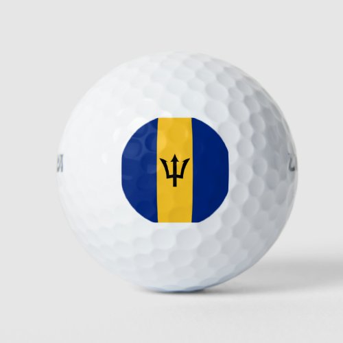 Barbados Flag Golf Balls