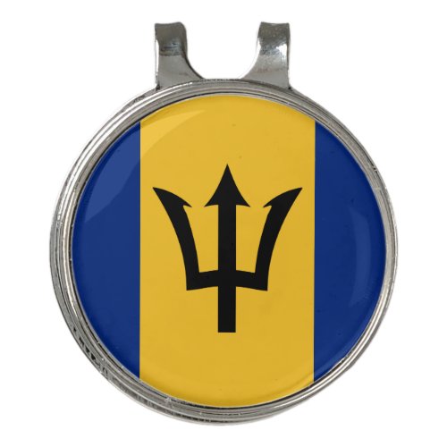 Barbados Flag Hat Clip