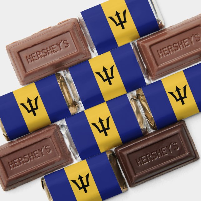 Barbados flag hershey's miniatures (Assorted)