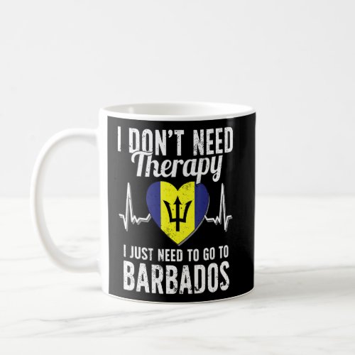 Barbados Flag I Vacation Barbados  Coffee Mug