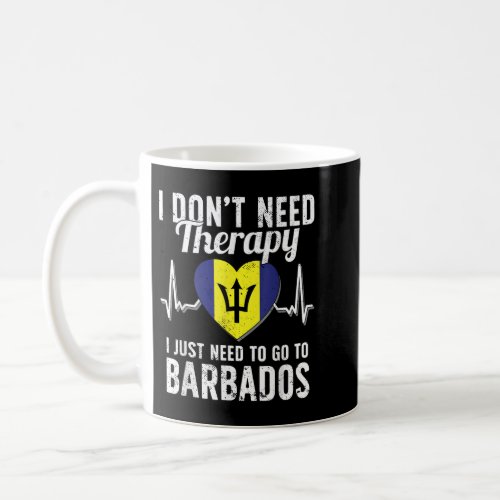 Barbados Flag I Vacation Barbados  Coffee Mug