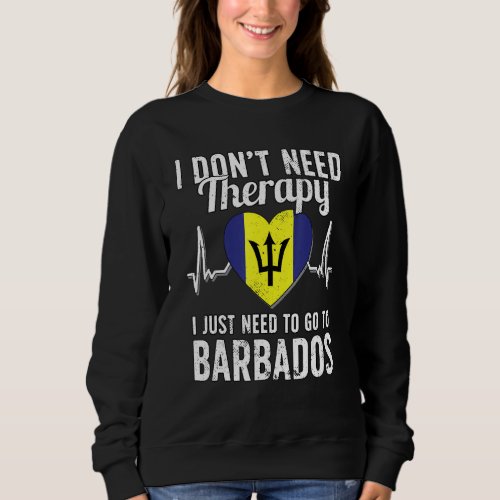 Barbados Flag I Vacation Barbados Sweatshirt