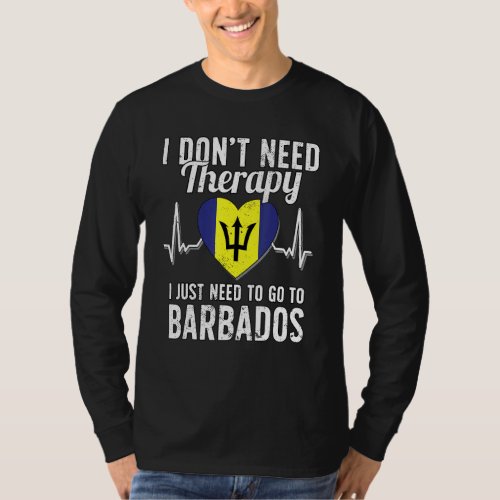 Barbados Flag I Vacation Barbados T_Shirt