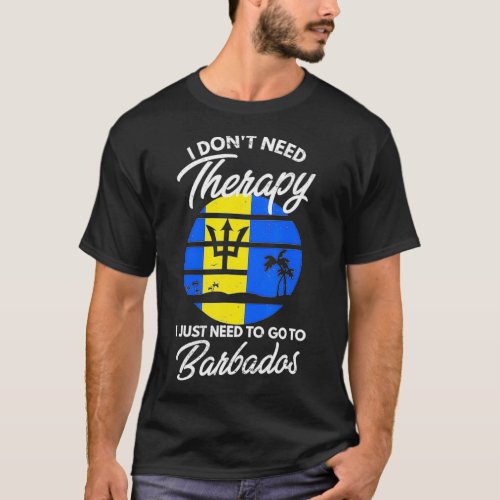 Barbados Flag I Vacation Barbados  T_Shirt