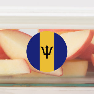 Barbados flag kids' labels