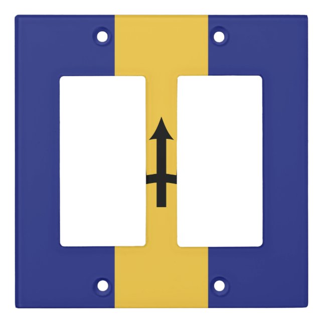 Barbados flag light switch cover (Front)