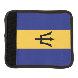 Barbados flag luggage handle wrap