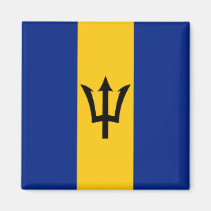 Barbados Flag Magnet