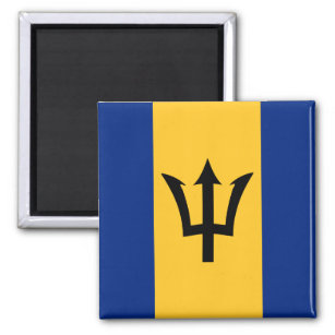 Barbados Flag Magnet