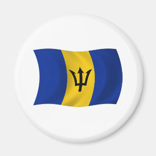 Barbados Flag Magnet