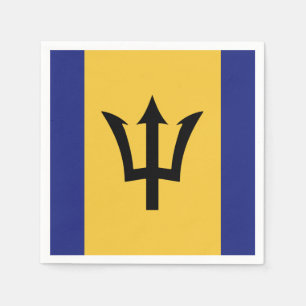 Barbados Flag Napkins
