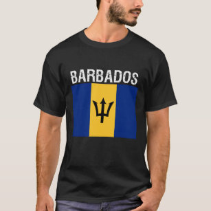 Barbados,flag of Barbados T-Shirt