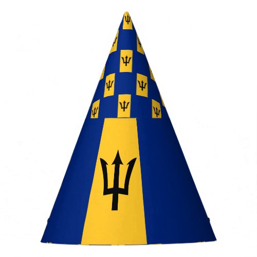 Barbados Flag Party Hat