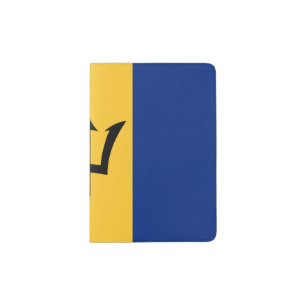 Barbados Flag Passport Holder