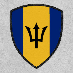 Barbados Flag Patch