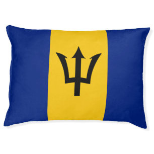 Barbados Flag Pet Bed