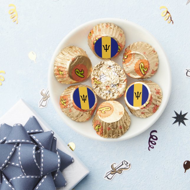 Barbados flag reese's peanut butter cups (Party)