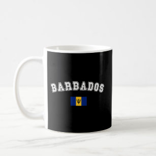 Barbados Flag Sport Competition Pride Vacation Coffee Mug