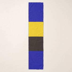 Barbados Flag Stripe Colors Scarf