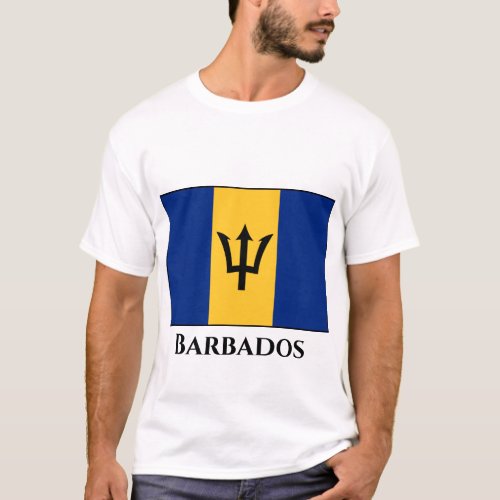 Barbados Flag T_Shirt