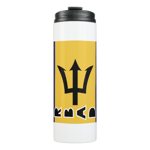 Barbados Flag  Thermal Tumbler