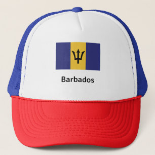 Barbados Flag Trucker Hat